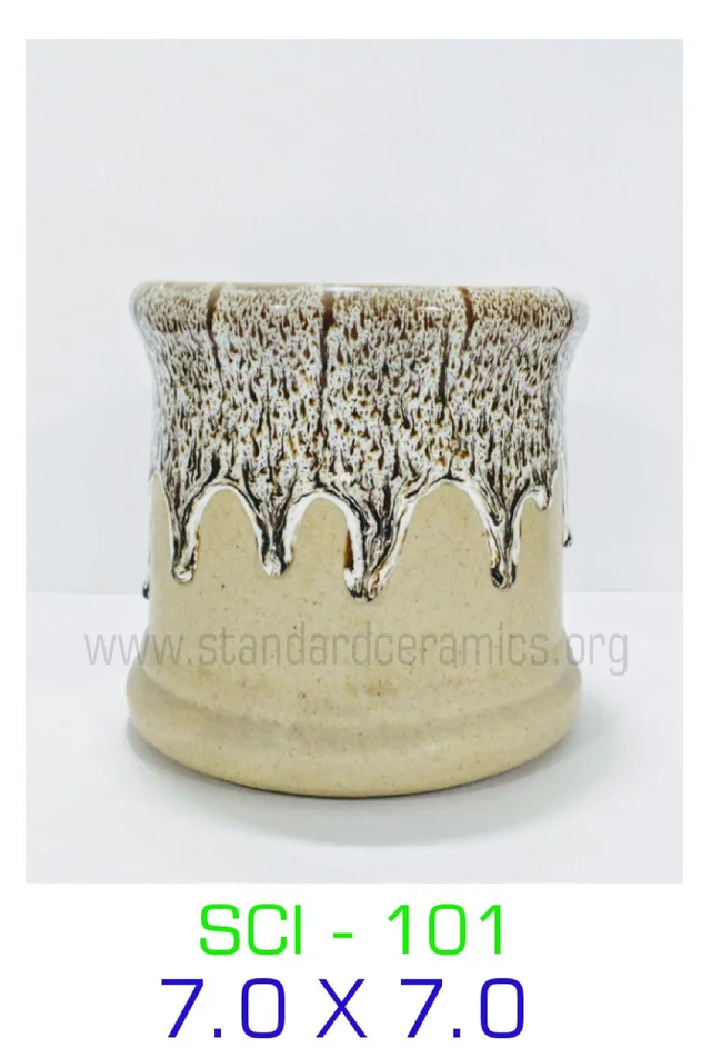 Ceramic Pot Bottom Ring SCI - 101 - H - 8 INCHES, W - 8 INCHES, Customize