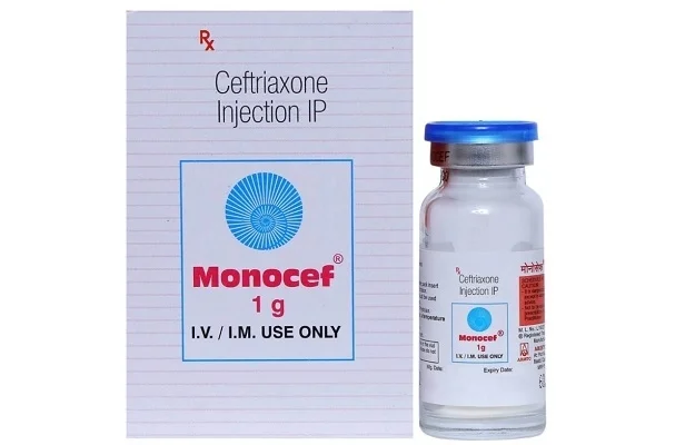 Monocef 1gm Injection - 1 Vial