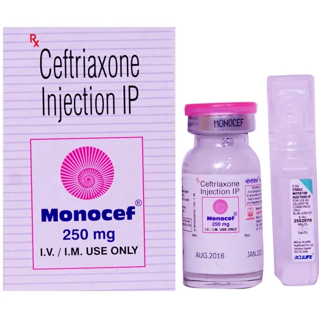 Monocef 250 Injection - 1 Vial