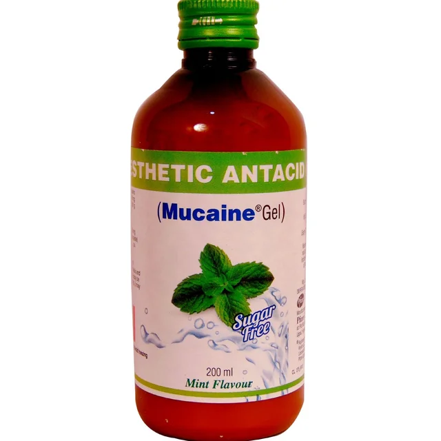 Mucaine Gel Mint - 200ml