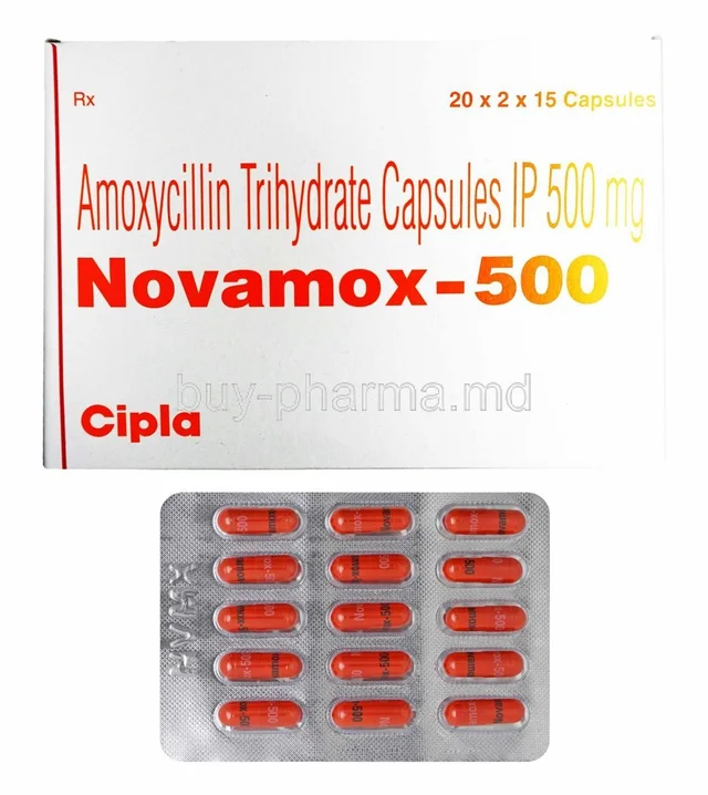 Novamox 500 - 1 Strip