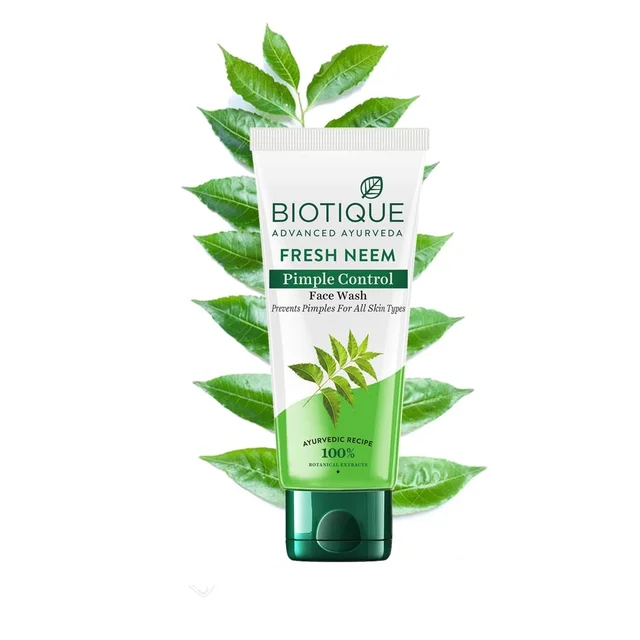 Biotique Fresh Neem Pimple Control Face Wash - 50ml