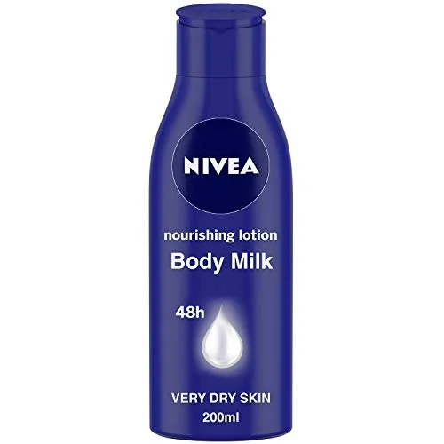 Nivea Body Lotion Nourishing Body Milk with Almond Oil And Vitamin E - 200ml