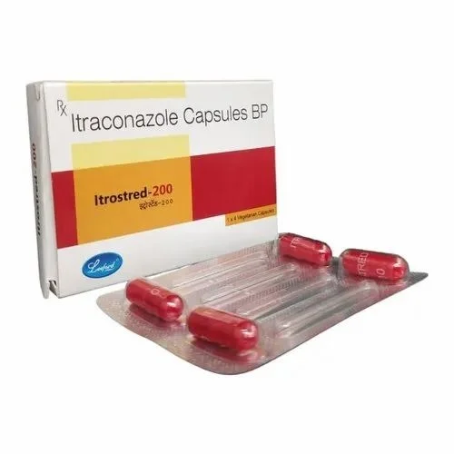 Itrostred 200 - 1 Strip Of 4 Capsule