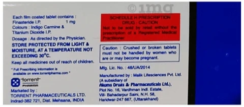 Finast 1mg Tablet - 1 Strip