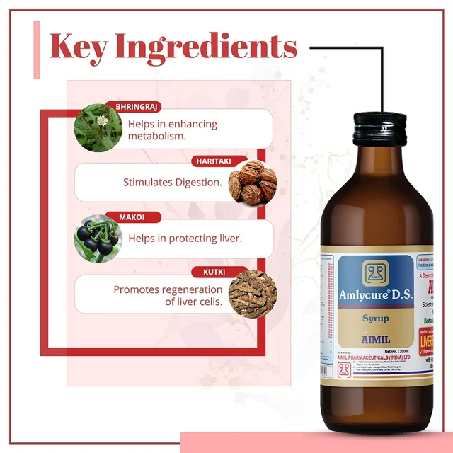 Amlycure Ds Syrup - 200ml