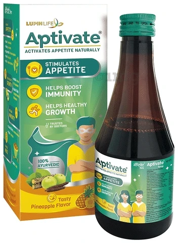 Aptivate Syrup - Pineapple, 450ml