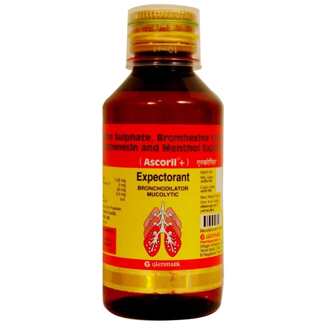 Ascoril Plus Expectorant - Menthol, 120ml