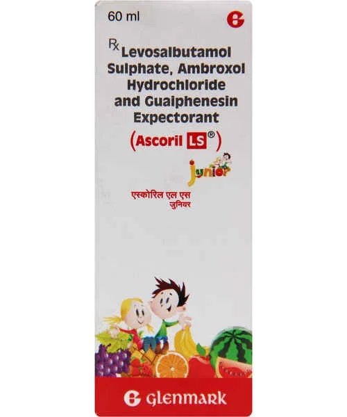 Ascoril LS Junior Syrup - 60ml