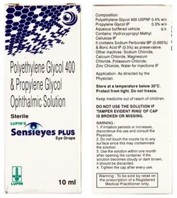Sensieyes Plus Eye Drop - 10ml