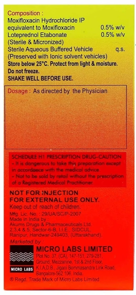 Moxigram LX Eye Drop - 5ml