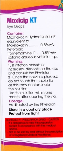 Moxicip KT Eye Drop - 5ml