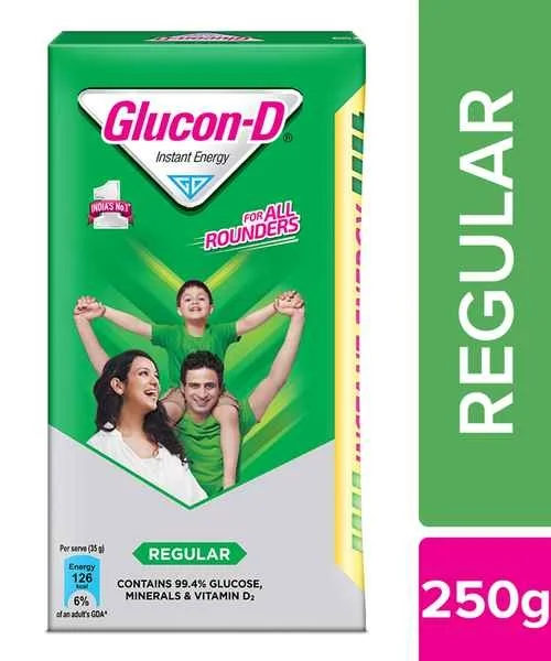 Glucon D Regular - 250gm