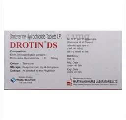 Drotin DS Tablet - 1 Strip
