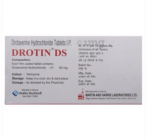 Drotin DS Tablet - 1 Strip