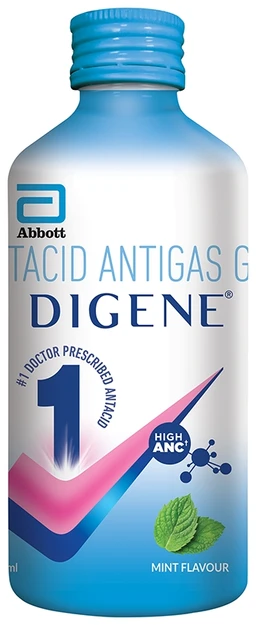 Digene Acidity & Gas Relief Gel - Mint, 200ml