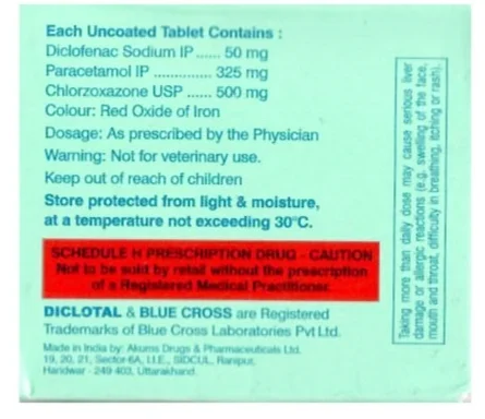 Diclotal + MR Tablet - 1 Strip