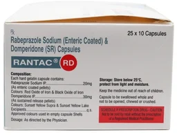Rantac RD 30mg/20mg Capsule - 1 Strip