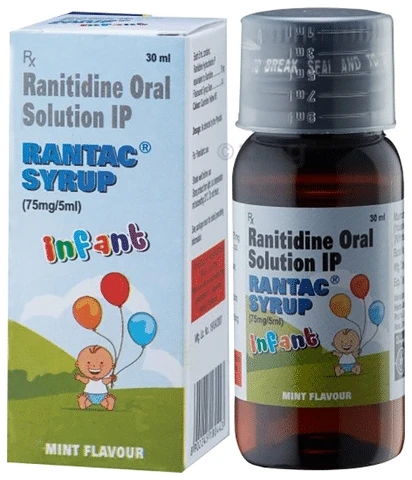 Rantac Infant Syrup - Mint, 30ml
