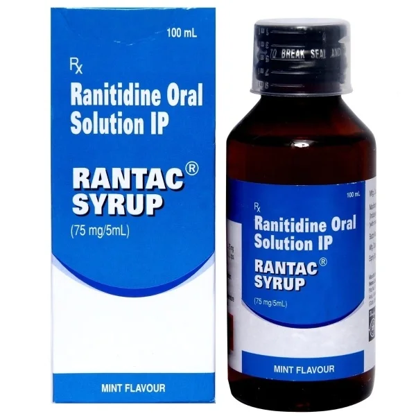 Rantac Syrup - Mint, 100ml