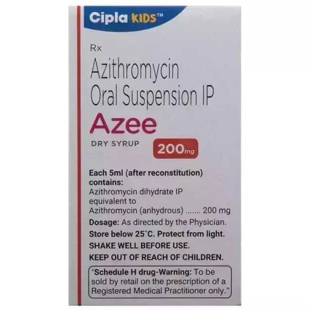 Azee 200mg Dry Syrup - 15ml