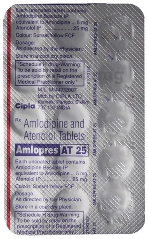 Amlopres AT 25 Tablet - 1 Strip