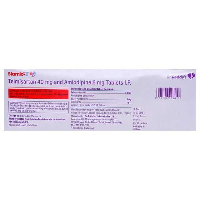 Stamlo T Tablet - 1 Strip