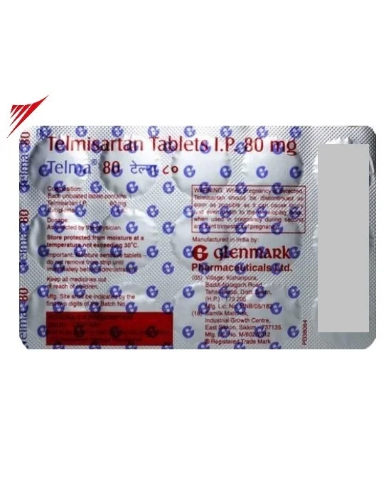 Telma 80 Tablet - 1 Strip