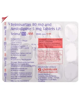 Telma 80 AM Tablet - 1 Strip