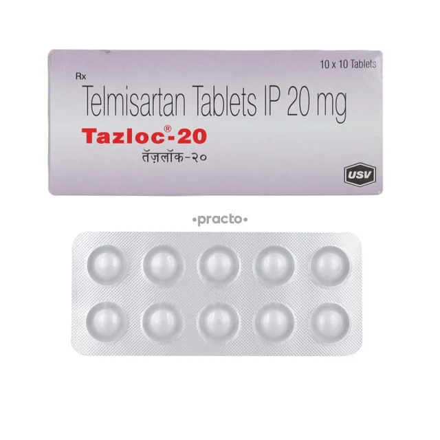 Tazloc 20 Tablet - 1 Strip