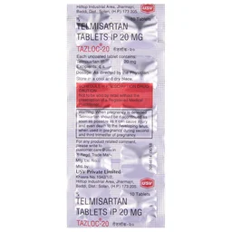 Tazloc 20 Tablet - 1 Strip