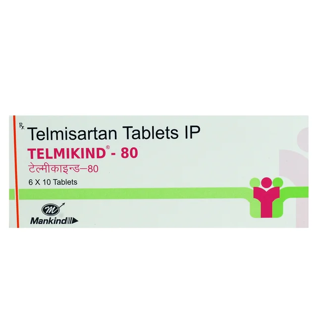 Telmikind 80 Tablet - 1 Strip