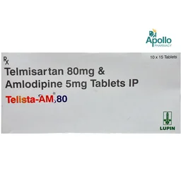Telista AM 80 Tablet - 1 Strip