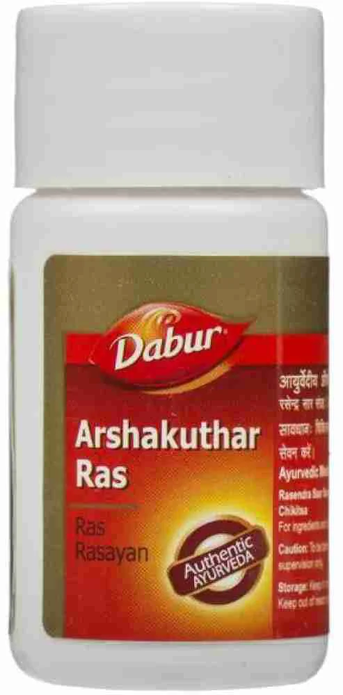 Dabur Arshakuthar Ras Tablet - 1 Bottle of 40 Tablets