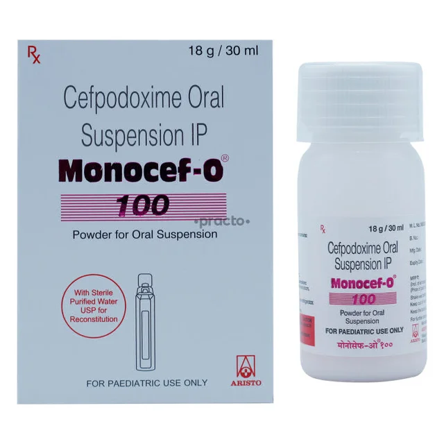 Monocef O 100 Oral Suspension - 30ml