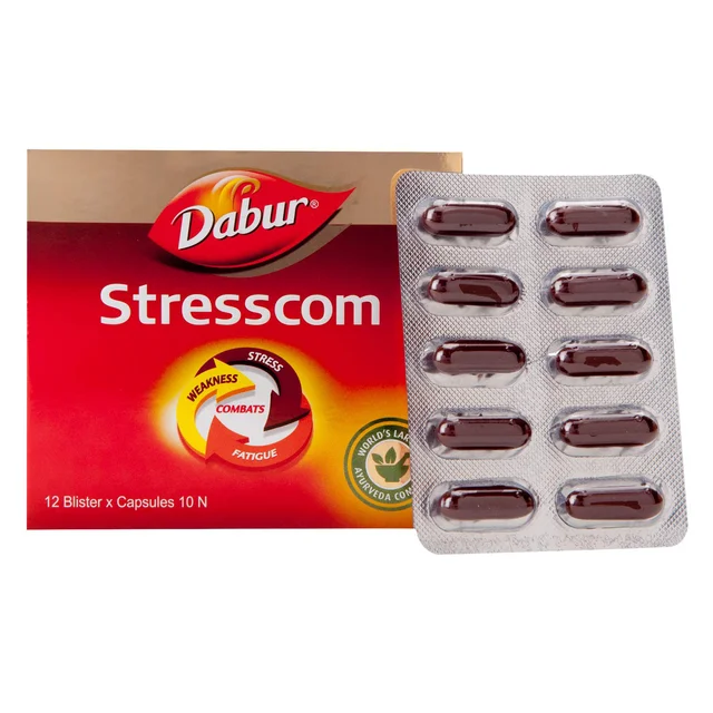 Dabur Stresscom Tablet - 1 Strip