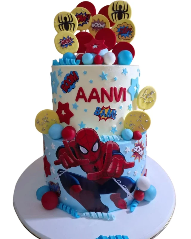 Spider Man Cake - 1.5 Kg
