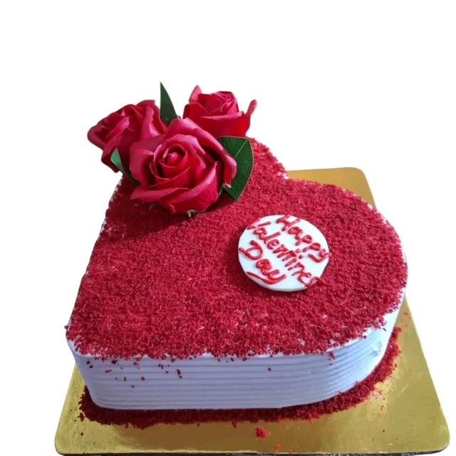Romantic Red Velvet Cake - 10 Kg