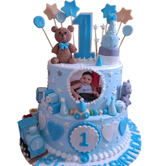 Taddy Bear Happy Birthday Cake - 2 Kg