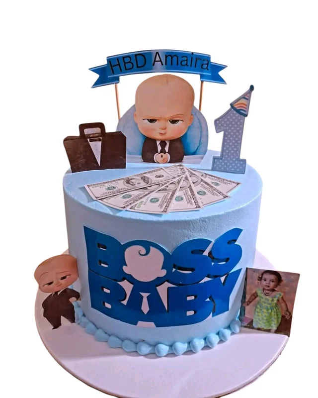 Boss Baby Blue Cake - 2.5 Kg