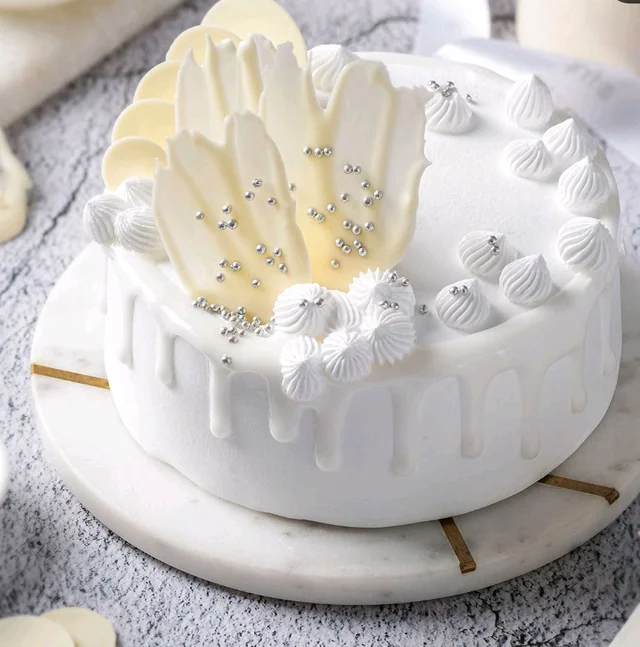 White Forest Cream Cake - White Forest, 3 Kg