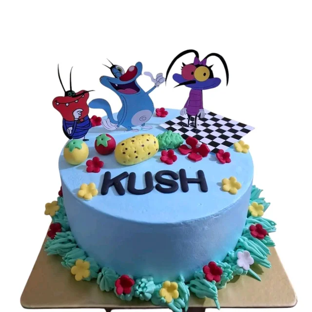 Oggy Cartoon Cake - 2 Kg