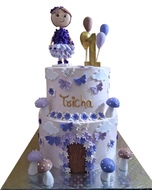 Enchanted Fairy Garden Cake - 10 Kg
