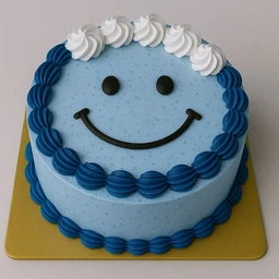 Smiley Face Cake - 500 gm