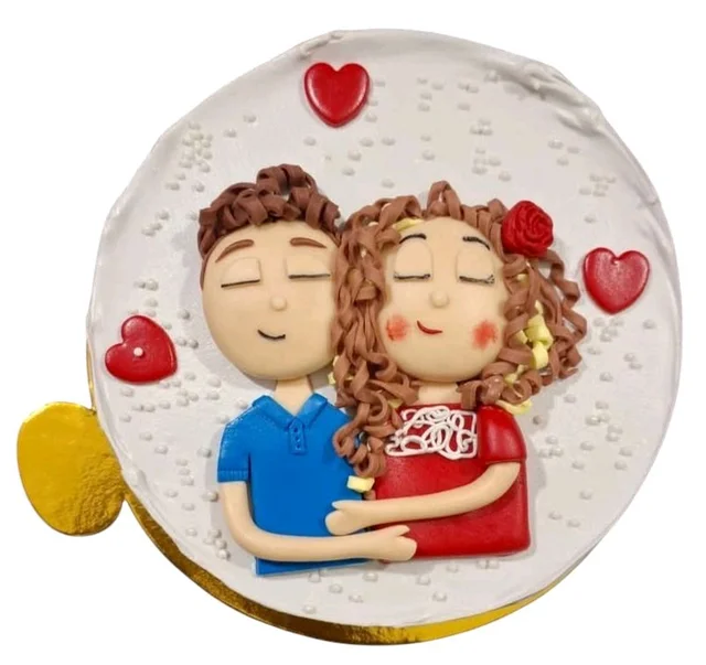 Love Birds Cake - 5.5 Kg