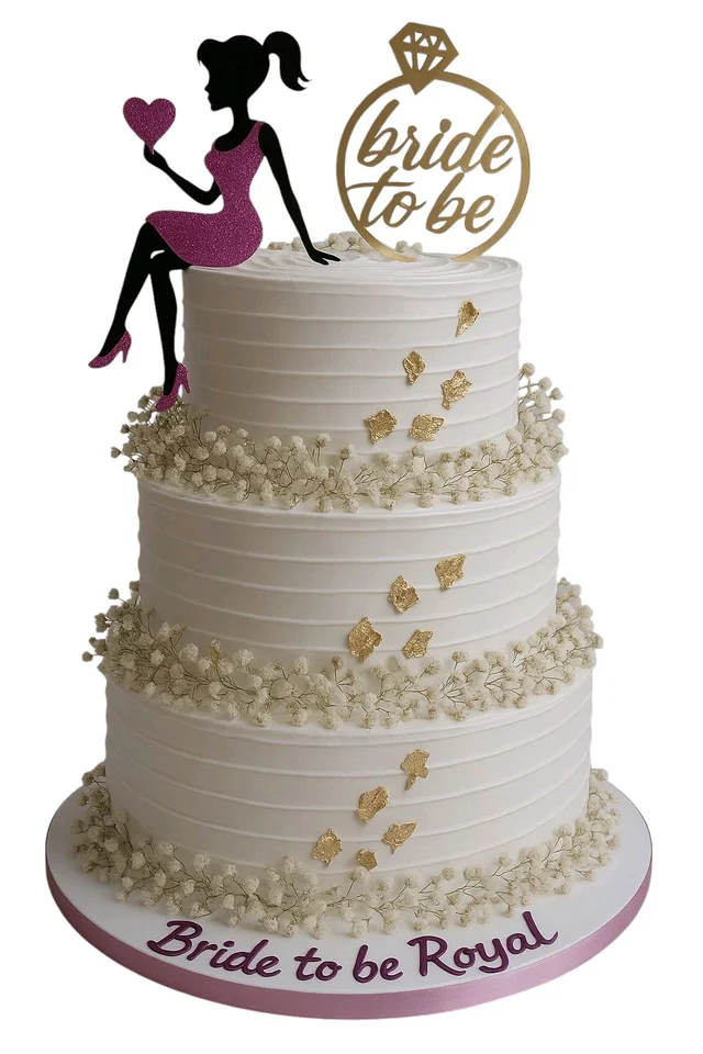 Regal Bride-To-Be Cake - 6 Kg