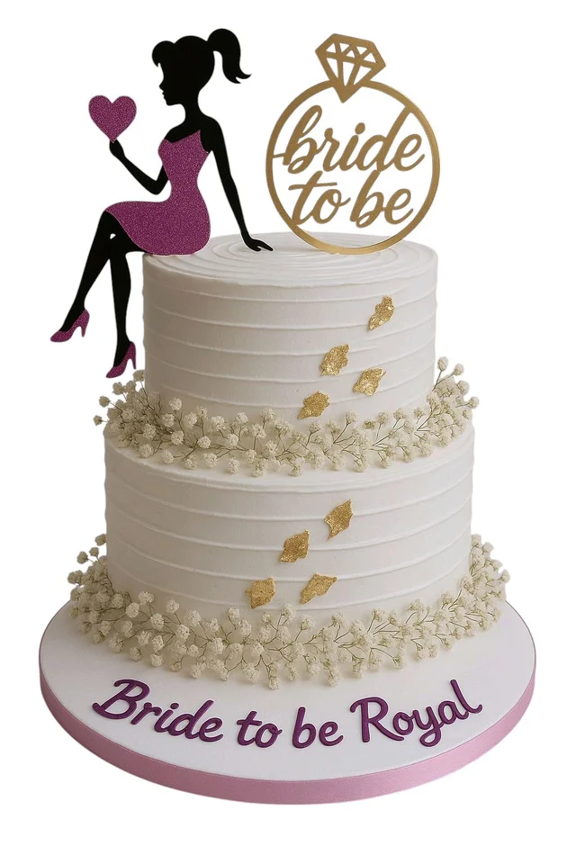 Regal Bride-To-Be Cake - 6 Kg