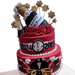 New Year Eve Celebration Cake - 3 Kg