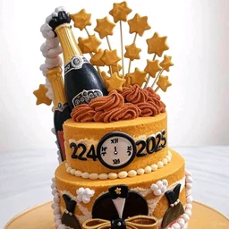 New Year Eve Celebration Cake - 3 Kg