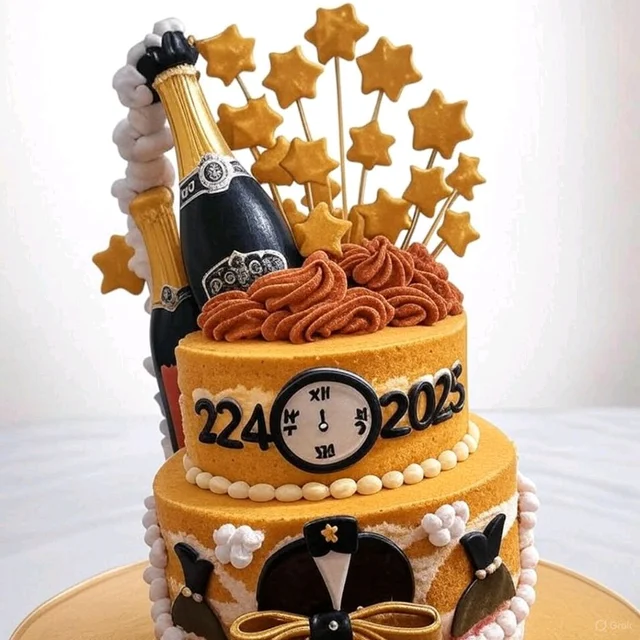 New Year Eve Celebration Cake - 3 Kg